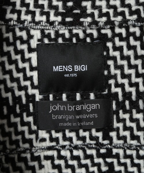 John branigan(ジョンブラニガン)の「【John Branigan/ジョンブラニガン別注】ウールチェックブルゾン(ブルゾン・メンズ・ブラウン系その他/ホワイト系その他/グリーン系その他・02/03)」の8枚目の写真