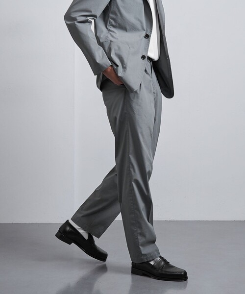 【セール】タイプライター リラックス テーパード 2プリーツ パンツ(スーツパンツ)|UNITED ARROWS(ユナイテッドアローズ) 【セール】タイプライター リラックス テーパード 2プリーツ パンツ(スーツパンツ)|UNITED ARROWS(ユナイテッドアローズ)