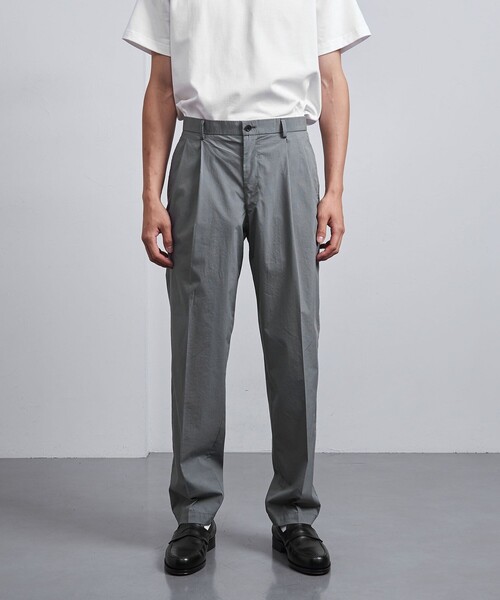 【セール】タイプライター リラックス テーパード 2プリーツ パンツ(スーツパンツ)|UNITED ARROWS(ユナイテッドアローズ) 【セール】タイプライター リラックス テーパード 2プリーツ パンツ(スーツパンツ)|UNITED ARROWS(ユナイテッドアローズ)