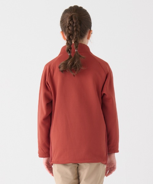 KRIFF MAYER Kid's Collection（クリフメイヤーキッズコレクション）の「【撥水・防汚・超軽量】もっちり裏フリースジャケット（ブルゾン・キッズ・ブラック/グレー/レッド/ライトブラウン・120/130/140/150/160/170）」の5枚目の写真