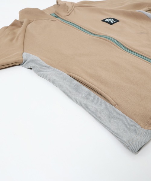 KRIFF MAYER Kid's Collection（クリフメイヤーキッズコレクション）の「【撥水・防汚・超軽量】もっちり裏フリースジャケット（ブルゾン・キッズ・ブラック/グレー/レッド/ライトブラウン・120/130/140/150/160/170）」の15枚目の写真