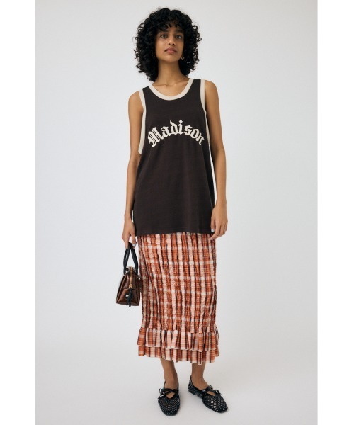 MOUSSY VINTAGE LIKE TEAM タンクトップ MOUSSY（マウジー）の「VINTAGE LIKE TEAM タンクトップ（タンク