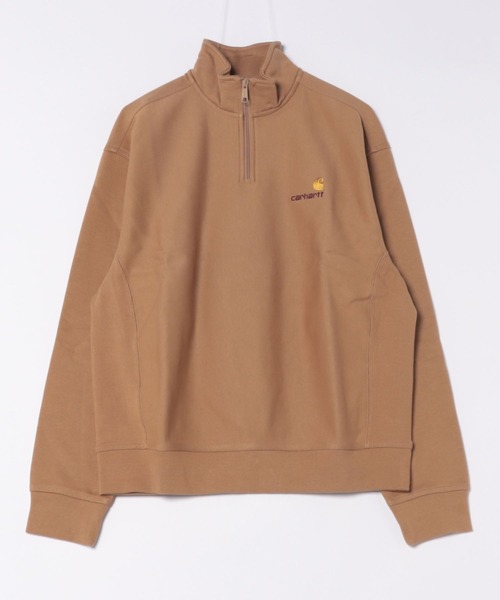 Carhartt WIP(カーハートダブリューアイピー)の「【Carhartt WIP】ハーフジップ アメリカンスクリプト スウェットシャツ HALF ZIP AMERICAN SCRIPT SWEATSHIRT I027014(スウェット・メンズ・ベージュ/ライトグレー/グリーン/ブラック・M/L)」の22枚目の写真
