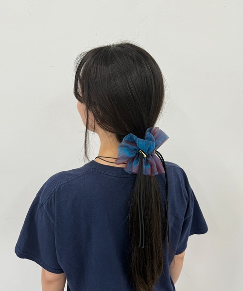 エトロ　シュシュ ETRO エトロ シュシュ 良好 マルチカラー/ボルドー ジャガード