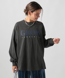 BAYFLOW | [オーバーサイズ]ピグメントロゴロンＴ(Tシャツ/カットソー)