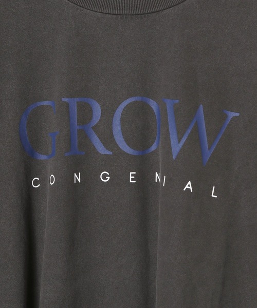 BAYFLOW（ベイフロー）の「[オーバーサイズ]ピグメントロゴロンＴ（Tシャツ/カットソー・レディース・ピンク/チャコール/グリーン/ブラウン/カーキ/オフホワイト・SMALL/MEDIUM）」の19枚目の写真