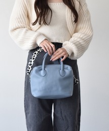 RIPANI（リパーニ）の「【RIPANI】シュリンクレザースモールハンドバッグ(Q46496)（ハンドバッグ）」
