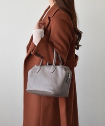 RIPANI（リパーニ）の「【RIPANI】シュリンクレザースモールハンドバッグ(Q46496)（ハンドバッグ）」