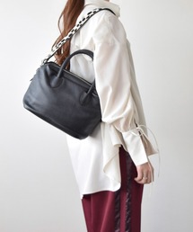 RIPANI（リパーニ）の「【RIPANI】シュリンクレザースモールハンドバッグ(Q46496)（ハンドバッグ）」