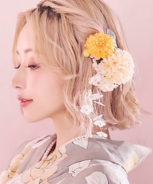 シャツレイヤード半袖ニットワンピース（ワンピース）｜one after