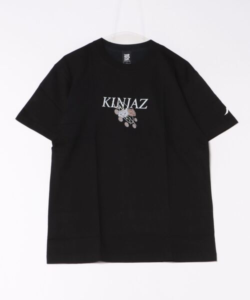 B.I.D.(ビーアイディー)の「《KINJAZ》Graphic T(Tシャツ/カットソー・メンズ・ブラック/ホワイト・LARGE/MEDIUM)」の1枚目の写真