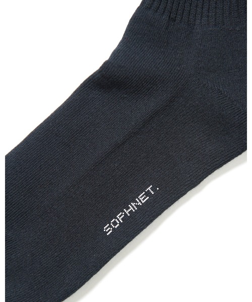 SOPHNET.（ソフネット）の「RIBBED DAILY SOCKS（ソックス/靴下・メンズ・グレー/ブラック/ホワイト・LARGE/MEDIUM）」の10枚目の写真