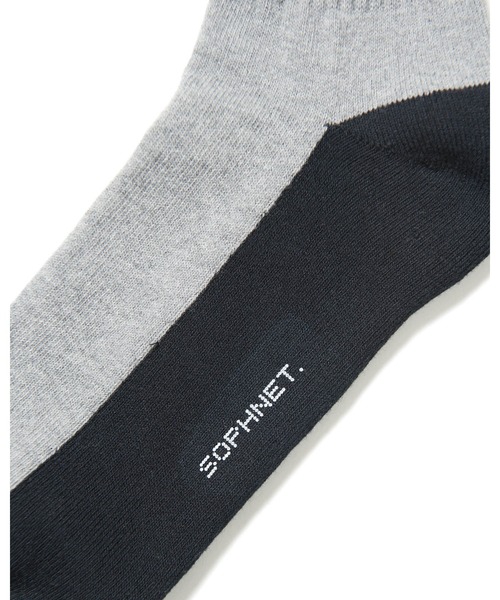 SOPHNET.（ソフネット）の「RIBBED DAILY SOCKS（ソックス/靴下・メンズ・グレー/ブラック/ホワイト・LARGE/MEDIUM）」の12枚目の写真