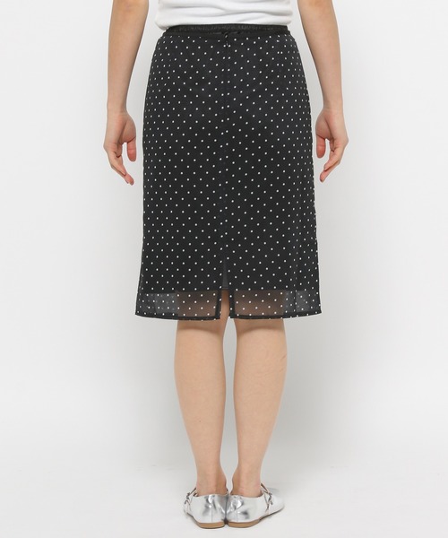 CRANK（クランク）の「CRANK／ドットレイヤードスカート（スカート・レディース・ブラック・SMALL）」の14枚目の写真