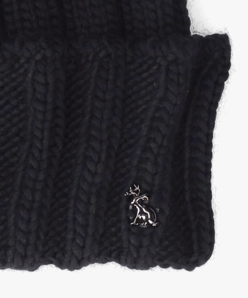 arth（アース）の「arth  Big Ponpon Watch / アース（ニットキャップ/ビーニー・レディース・イエロー/ライトパープル/ブラック・FREE）」の7枚目の写真