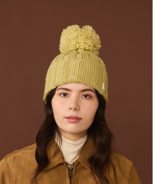 arth（アース）の「arth  Big Ponpon Watch / アース（ニットキャップ/ビーニー・レディース・イエロー/ライトパープル/ブラック・FREE）」の12枚目の写真