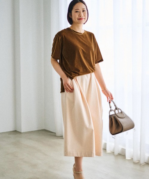 ROPE'（ロペ）の「スウェットフレアワイド（その他パンツ・レディース・ブラック/ベージュ・FREE）」の10枚目の写真