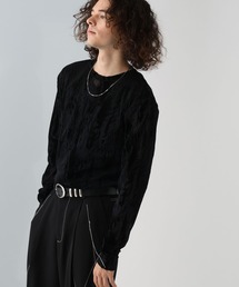 HARE（ハレ）の「シアーマーブルプリントカットソー(HARE)（Tシャツ/カットソー・メンズ）」