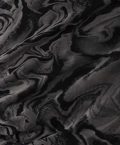 HARE（ハレ）の「シアーマーブルプリントカットソー(HARE)（Tシャツ/カットソー・メンズ・グレー/ブラック・SMALL/MEDIUM）」の9枚目の写真