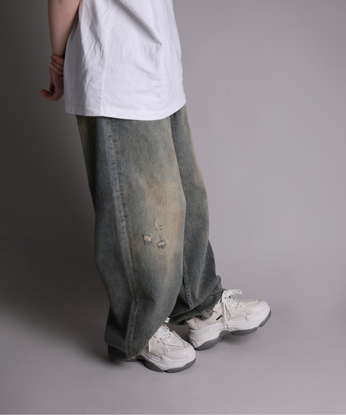 shoes365（シューズスリーシックスファイヴ）の「【shoes365】ダブル紐デザイン厚底メッシュスニーカー（スニーカー・レディース・ブラック/ホワイト・22.5cm/23.0cm/23.5cm/24.0cm/24.5cm/25.0cm）」の21枚目の写真