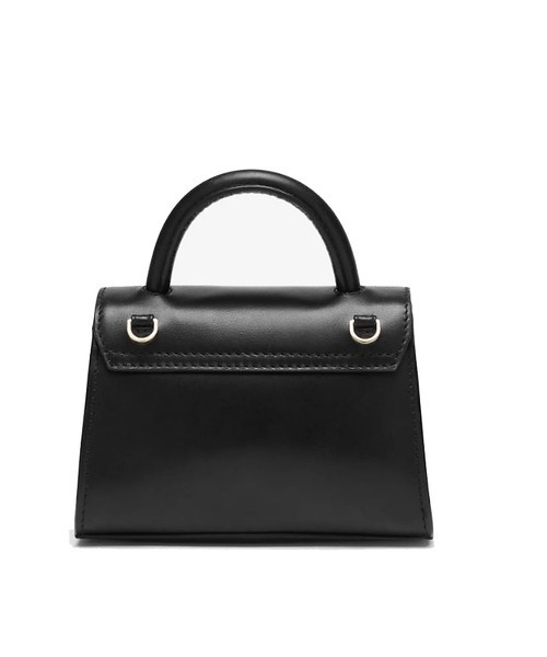 DEMELLIER LONDON(デメリエーロンドン)の「【DEMELLIER/デメリエー】Nano Montrealトップハンドルショルダーミニバッグ(ショルダーバッグ・レディース・ブラック/オフホワイト・フリー)」の5枚目の写真