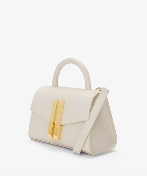 DEMELLIER LONDON(デメリエーロンドン)の「【DEMELLIER/デメリエー】Nano Montrealトップハンドルショルダーミニバッグ(ショルダーバッグ・レディース・ブラック/オフホワイト・フリー)」の11枚目の写真