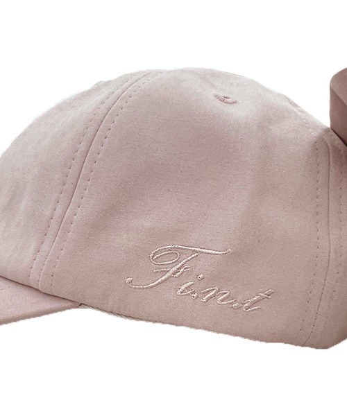 F i.n.t（フィント）の「バックリボンキャップ/fint（キャップ・レディース・ライトピンク/アイボリー/ブラック・FREE）」の8枚目の写真