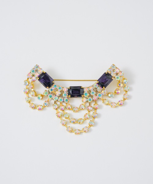 LA BELLE ETUDE(ラベルエチュード)の「bijou brooch(ブローチ/コサージュ・レディース・パープル/その他・FREE)」の14枚目の写真