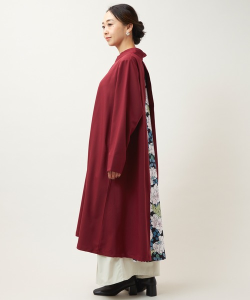 【未使用】倭物やカヤ 花ざかり 八掛 羽織 花柄 ライトアウター 黒 Amazon.co.jp: 花ざかり 羽織り 花柄 八掛 秋冬 ポリエステル