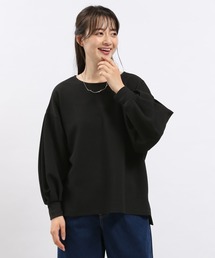 GLOBAL WORK Smile Seed Store | フクレジャガード袖ボリューム/121896(Tシャツ/カットソー)