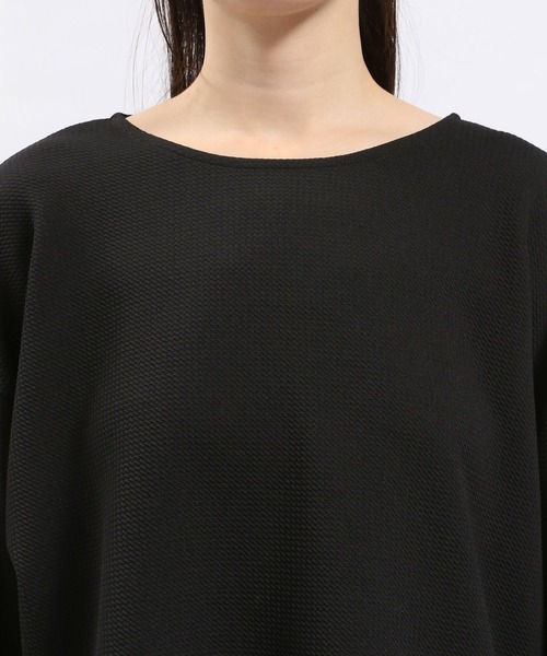 GLOBAL WORK Smile Seed Store（グローバルワーク スマイルシードストア）の「フクレジャガード袖ボリューム/121896（Tシャツ/カットソー・レディース・モカ/チャコール/ブラック/グレイッシュベージュ・X-LARGE/LARGE/SMALL/MEDIUM）」の20枚目の写真