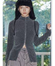 【VEQUM】ZIP FIT KNIT