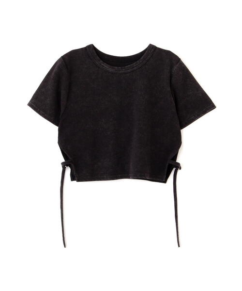 FREE'S MART（フリーズマート）の「ヴィンテージ加工サイドベルトTシャツ（Tシャツ/カットソー・レディース・ホワイト/ブラウン/ブラック・FREE）」の5枚目の写真