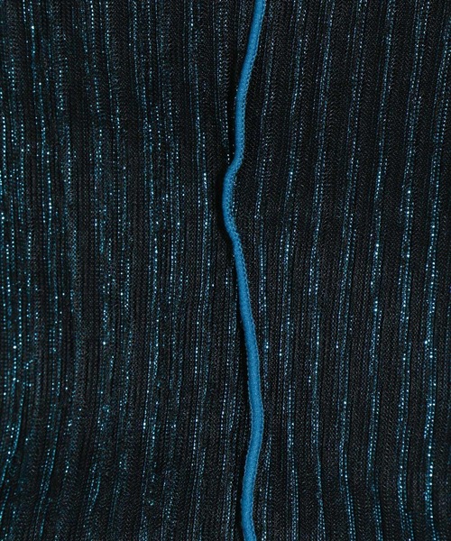 HARE（ハレ）の「デザインラメシアートップス(HARE)（Tシャツ/カットソー・レディース・ブラック/レッド/ネイビー/パープル/ブラック×シルバー/ブルー/ブルー系その他/イエロー/パープル系その他/ブラック系その他/グリーン/ピンク/ブルー系その他2・FREE）」の19枚目の写真