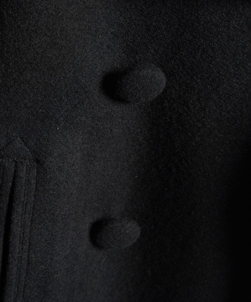 gomme（ゴム）の「モッサ　バルーンコート（テーラードジャケット・メンズ・ブラック・MEDIUM）」の20枚目の写真