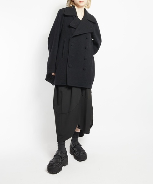 gomme（ゴム）の「モッサ　バルーンコート（テーラードジャケット・メンズ・ブラック・MEDIUM）」の6枚目の写真