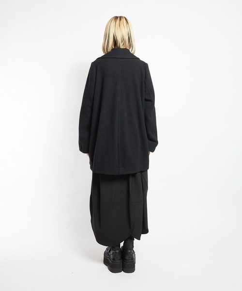 gomme（ゴム）の「モッサ　バルーンコート（テーラードジャケット・メンズ・ブラック・MEDIUM）」の9枚目の写真