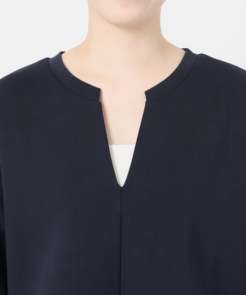 SLOBE IENA（スローブイエナ）の「ダンボールスキッパープルオーバー（スウェット・レディース・ブラック/ネイビー・FREE）」の22枚目の写真