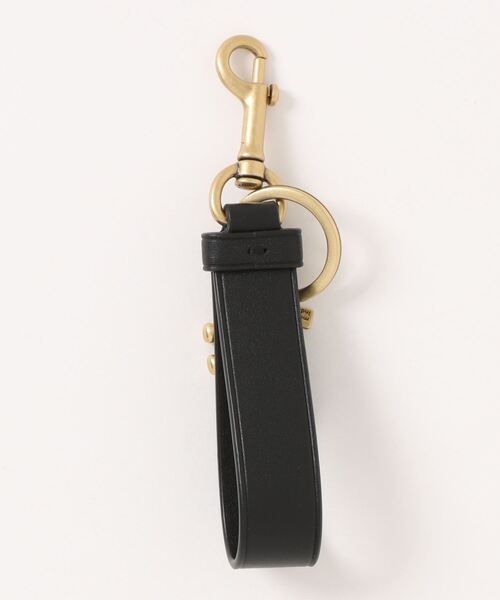 【COACH☆新品】ループ バッグ チャーム☆グロメット☆ブラック☆キーホルダー 新作☆【COACH】ループ バッグ チャーム グロメット (Coach