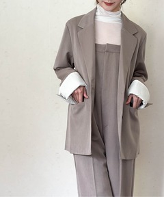 セール】CASHMERE BREND CLOTH 3LAYER ZIPUP HOODED COAT（モッズ
