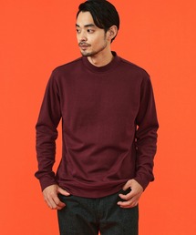 EDWIN | デニスラ モックネック Tシャツ 長袖(Tシャツ/カットソー)