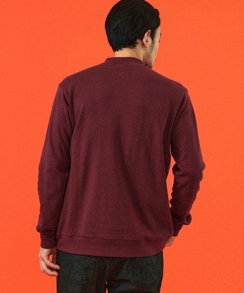 EDWIN(エドウィン)の「デニスラ モックネック Tシャツ 長袖(Tシャツ/カットソー・メンズ・ホワイト/グレー/ワイン/ブラック・SMALL/MEDIUM/LARGE/X-LARGE)」の15枚目の写真