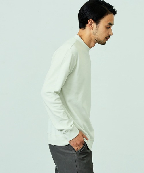 EDWIN(エドウィン)の「デニスラ モックネック Tシャツ 長袖(Tシャツ/カットソー・メンズ・ホワイト/グレー/ワイン/ブラック・SMALL/MEDIUM/LARGE/X-LARGE)」の20枚目の写真