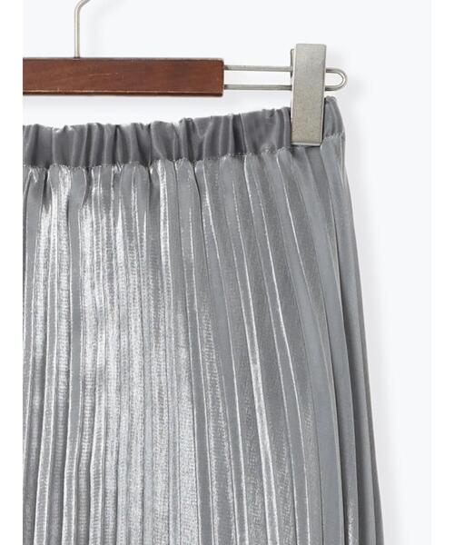 Te chichi（テチチ）の「オーロラサテンプリーツスカート（スカート・レディース・ブラウン/グレー/ブルー・F）」の22枚目の写真