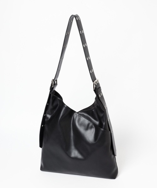 HARE（ハレ）の「バックルベルトショルダーBAG(HARE)（ショルダーバッグ・メンズ・ブラック・FREE）」の16枚目の写真