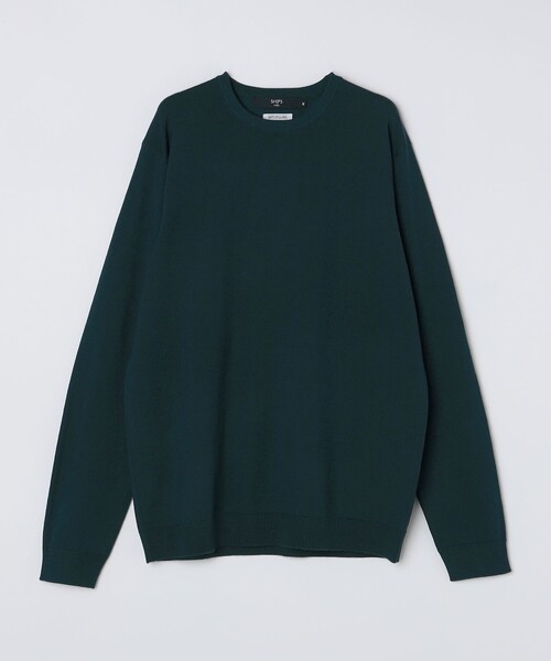 SHIPS Colors(シップス カラーズ)の「SHIPS Colors:〈手洗い可能〉アンチピリング 12G クルーネック ニット(ニット/セーター・メンズ・ダークグレー/オレンジ/ロイヤルブルー/ネイビー/ブルー/ライトグレー・MEDIUM/LARGE/X-LARGE)」の8枚目の写真