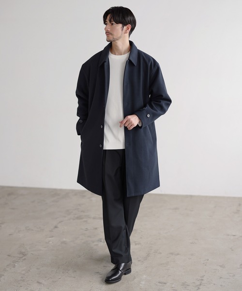 メルトンステンカラーコート（ステンカラーコート）｜SPU（スプ）の