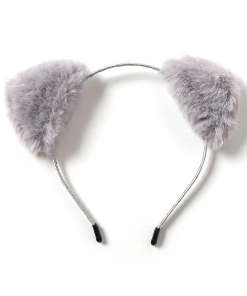 algy（アルジー）の「ねこみみカチューシャ（カチューシャ・キッズ・ブラック/グレー・FREE）」の2枚目の写真