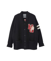 HYSTERIC GLAMOUR | SEE NO EVIL刺繍 レタードカーディガン(カーディガン/ボレロ)