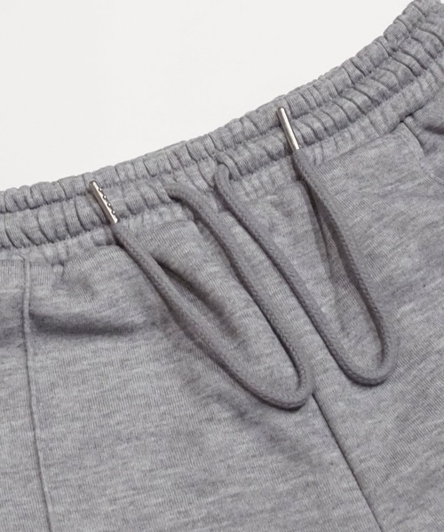裏起毛 ピンタック 裾スリット ジョガーパンツ（その他パンツ）｜coca